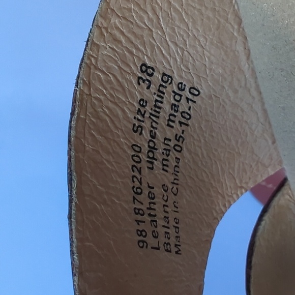 Dansko Serena Chestnut Brown Clogs/Mules Size 38 (7.5-8) - Picture 9 of 10